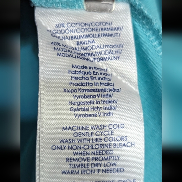 CHAPS | Cardigan Waterfall lightweight Sweater | Mint | Medium - Picture 8 of 9